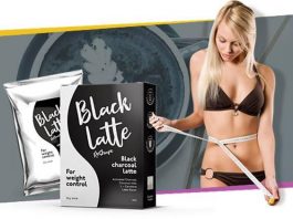 Black charcoal latte – Amazon – prodejna – složení