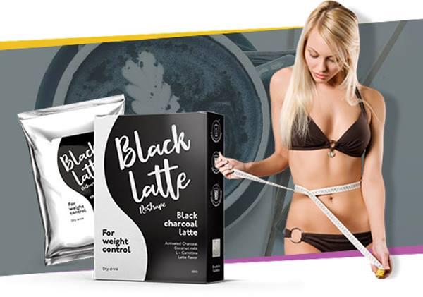 Black charcoal latte – Amazon – prodejna – složení